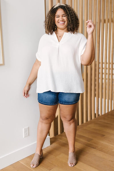 Everyday White Blouse