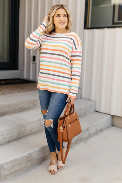 Expecting Sunny Days Sweater