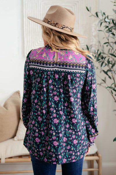 Exquisite Beauty Floral Blouse