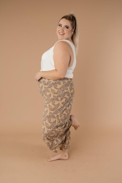 Fallen Leaves Wide Leg Pants