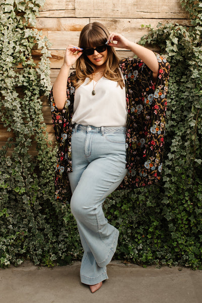 Fiona Hi-Rise Braided Waistband Jeans