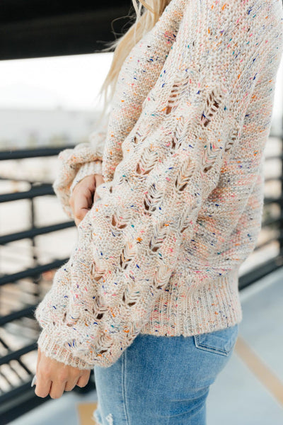 Flecks Of Rainbows Sweater