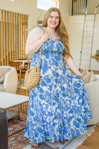 Flower Child Blue Dress