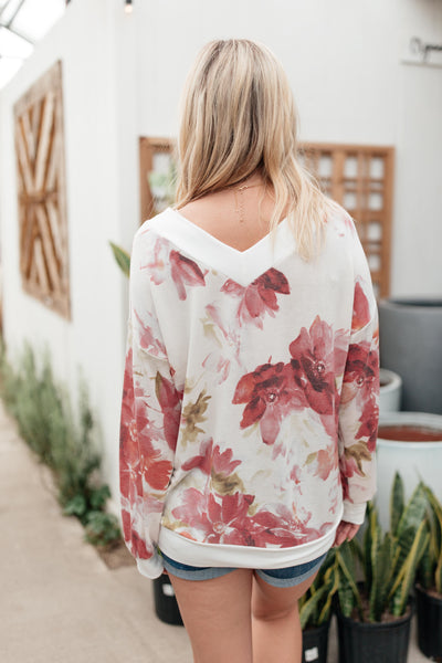 Forever In Floral Pullover