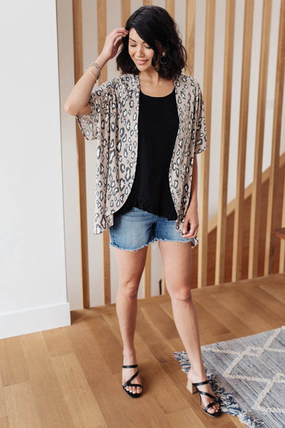 Forever Lovin' Kimono in Taupe