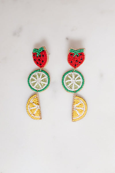 Fresh Fruit Earrings