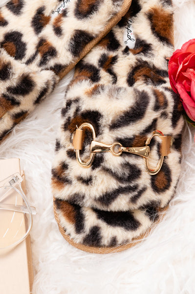 Girls Night In Animal Print Slippers