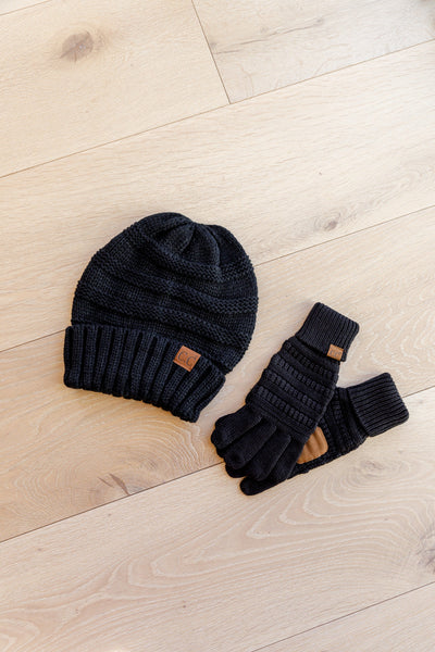 Got You Covered Beanie In Black