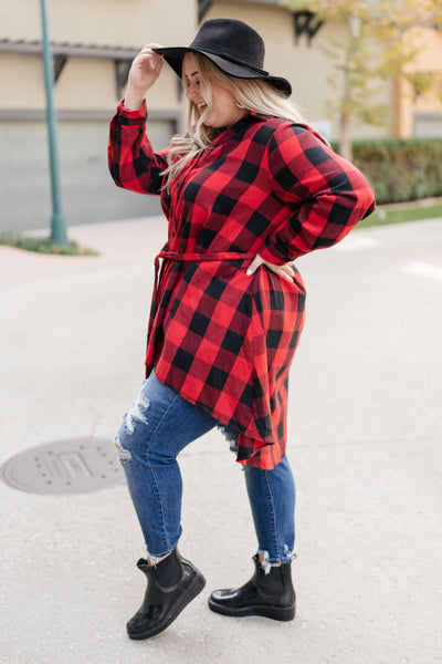 Great And Grand Plaid Top