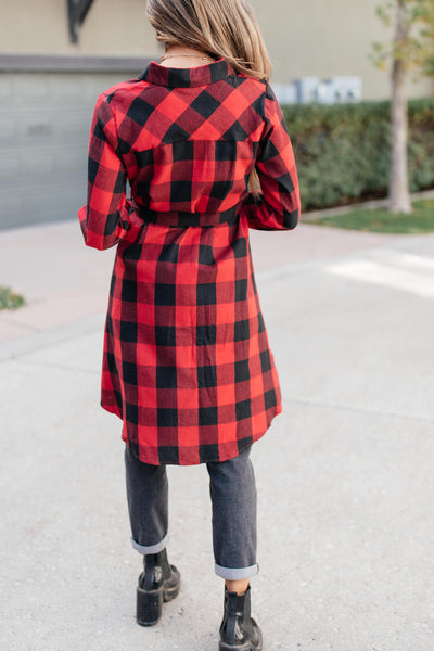 Great And Grand Plaid Top