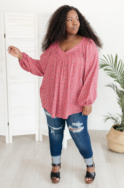 Harper Top in Pink