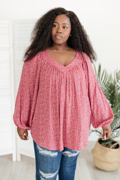 Harper Top in Pink