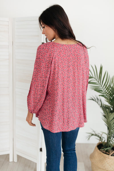 Harper Top in Pink