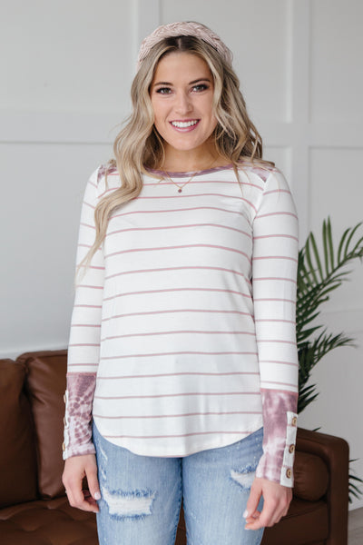 Haylie Striped Top