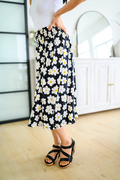 Hey Daisy Midi Skirt