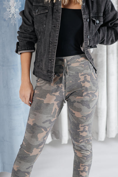 Hidden In Comfort Camo Joggers