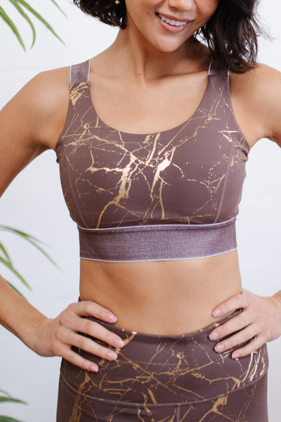 Cocoa Kisses Sports Bra