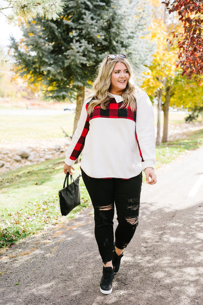 It's Good To Be Plaid Pullover