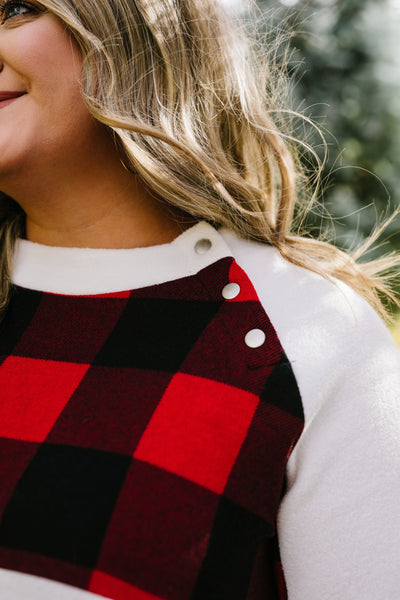 It's Good To Be Plaid Pullover