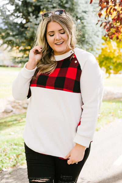 It's Good To Be Plaid Pullover