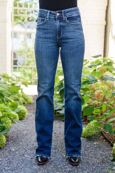 Ivy High Waisted Bootcut Medium Wash Jeans