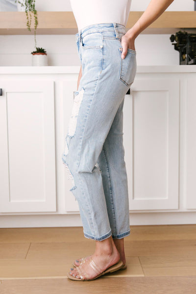 Jackson Mid-Rise Boyfriend Jeans