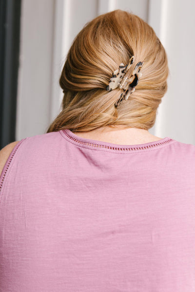 Jenna Basic Tank in Mauve