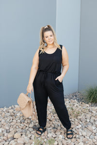 Jump In Jumpsuit In Black