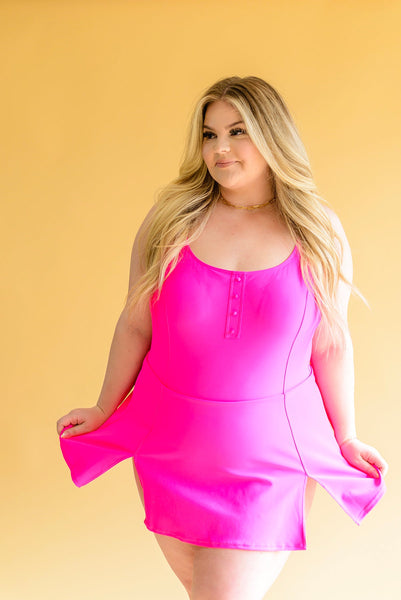 Key Largo One Piece Skirted Swimsuit
