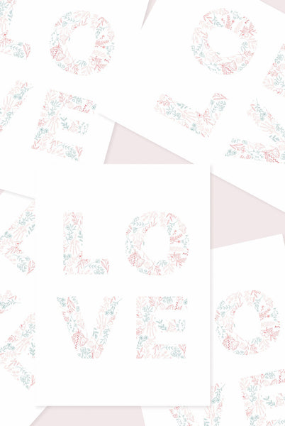 Valentines Day Cards (Set of 5 w/ Envelopes)