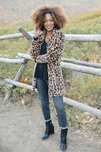 Lindsay Leopard Coat