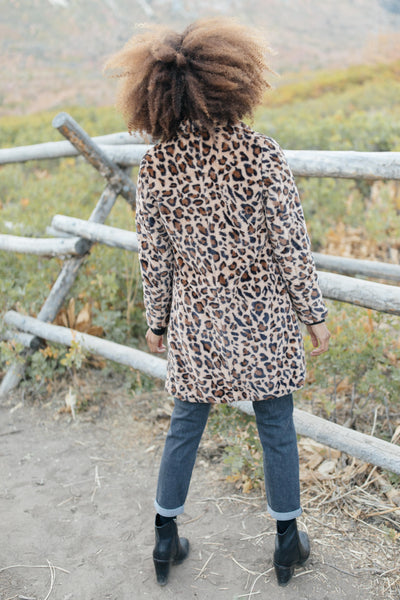 Lindsay Leopard Coat