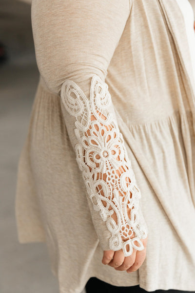 Little Bit Of Lace Cardigan