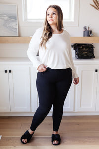 DOORBUSTER Living in Style High Waist Leggings in Black