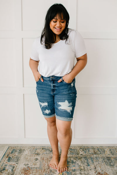 Longer Lengths Bermuda Shorts