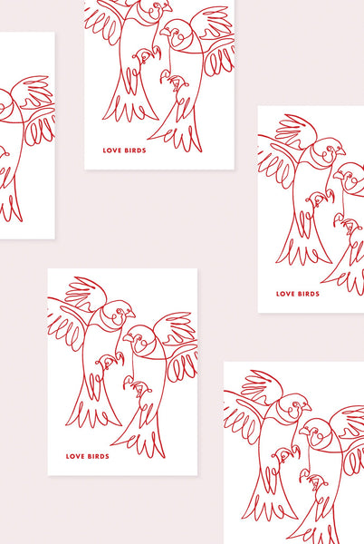 Valentines Day Cards (Set of 5 w/ Envelopes)