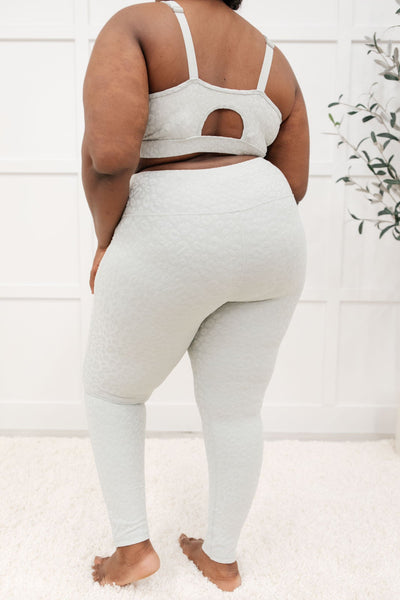 Lux & Plush Leggings In Mist