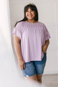 Mabel Top in Lilac