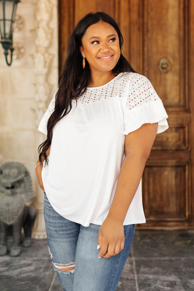 Mabel Top in White