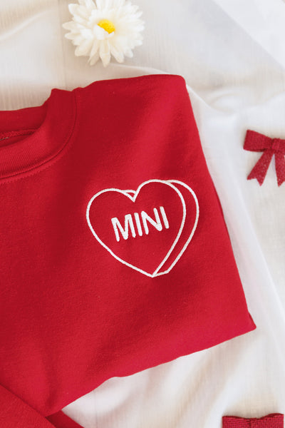 PREORDER: Matching Mini Embroidered Sweatshirt