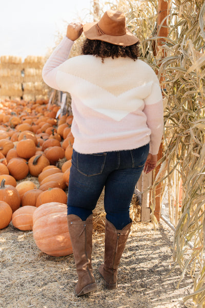 Melody Muted Chevron Sweater