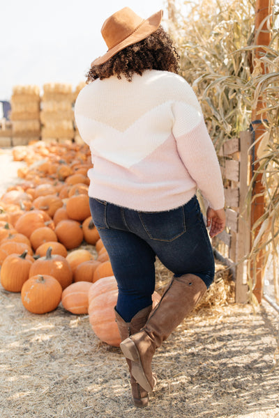 Melody Muted Chevron Sweater