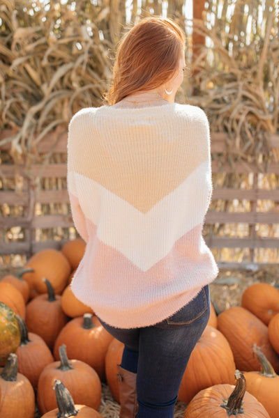 Melody Muted Chevron Sweater