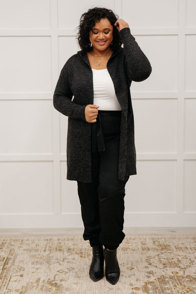 Mila Cardigan in Charcoal