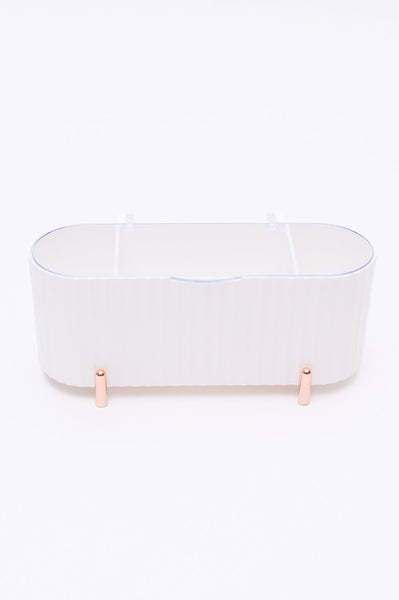 Mini Beauty Organizer in White