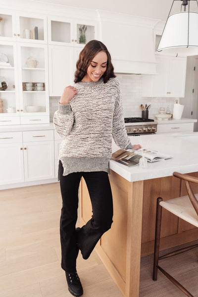 Monaco Sweater In Charcoal