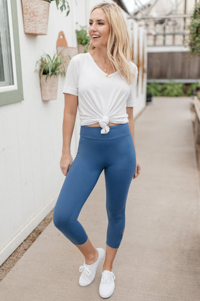 More Than Loungewear Leggings in Blue