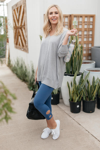 More Than Loungewear Leggings in Blue