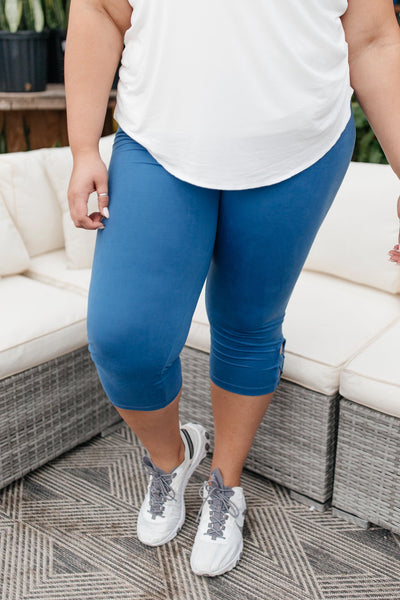 More Than Loungewear Leggings in Blue