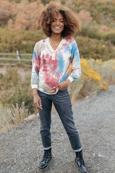 New Haven Tie Dye Top